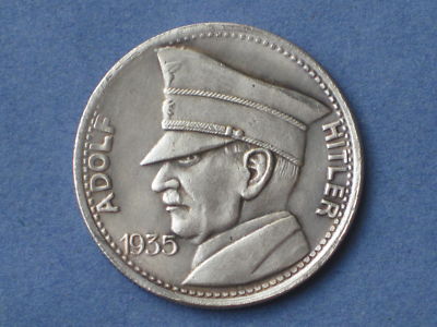 1935 hitler coin value