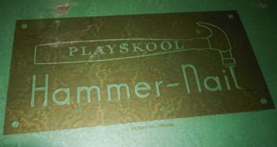 toy hammer and nail set