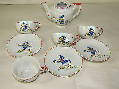 donald duck tea set