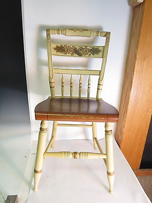 Hitchcock Stencil Chair Excellent Condition Antique