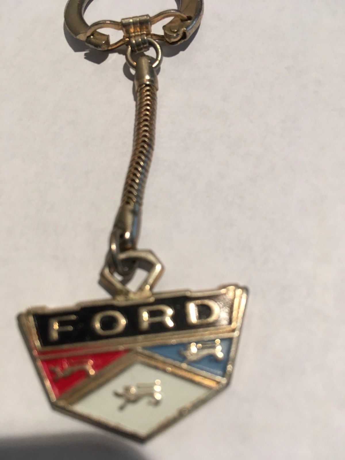 Vintage ford automobile key chain key tag Antique Price Guide