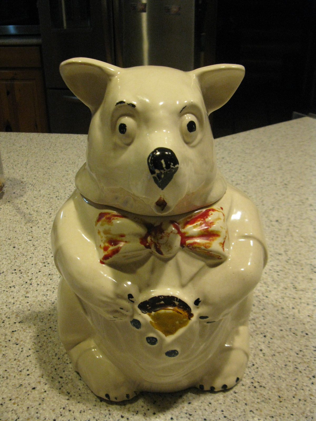 Vintage 1940''s McCoy Polar Bear Cookie Jar Antique Price Guide