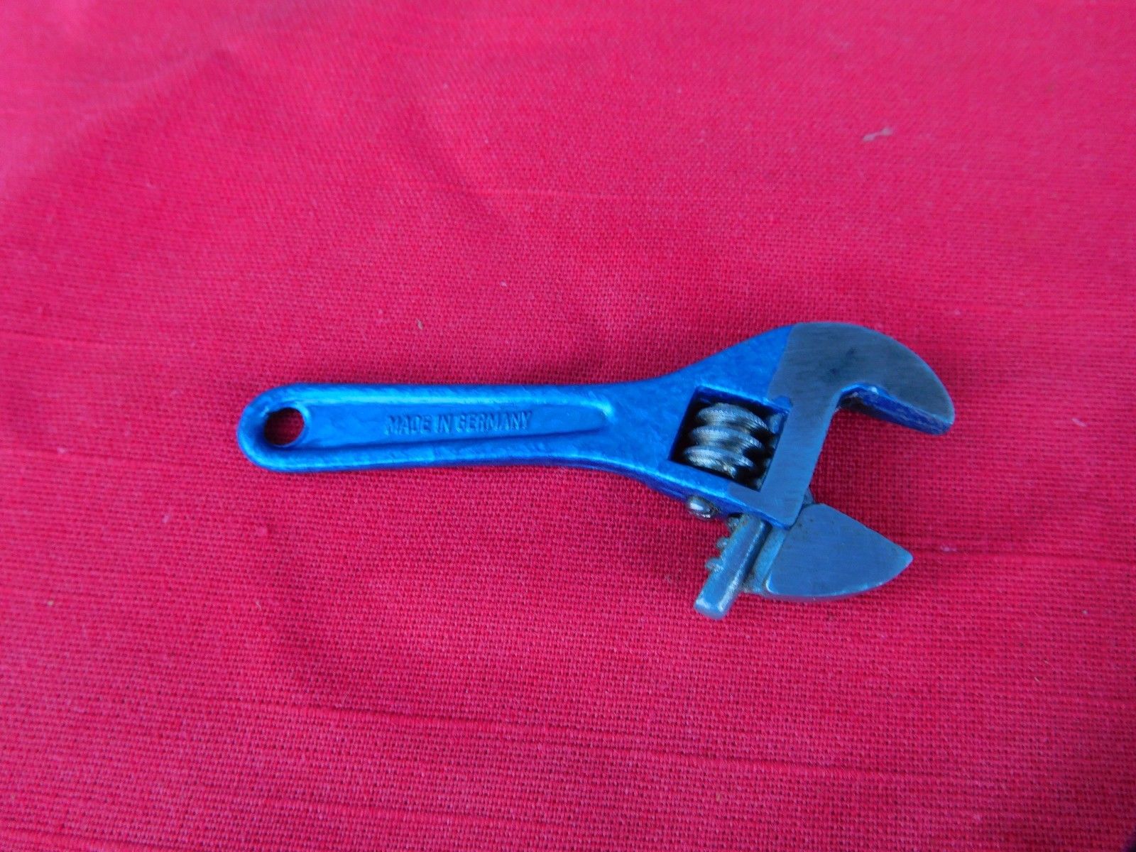 Vintage 23/4''''/70mm Mini Adjustable Wrench Keychain .Made In Germany