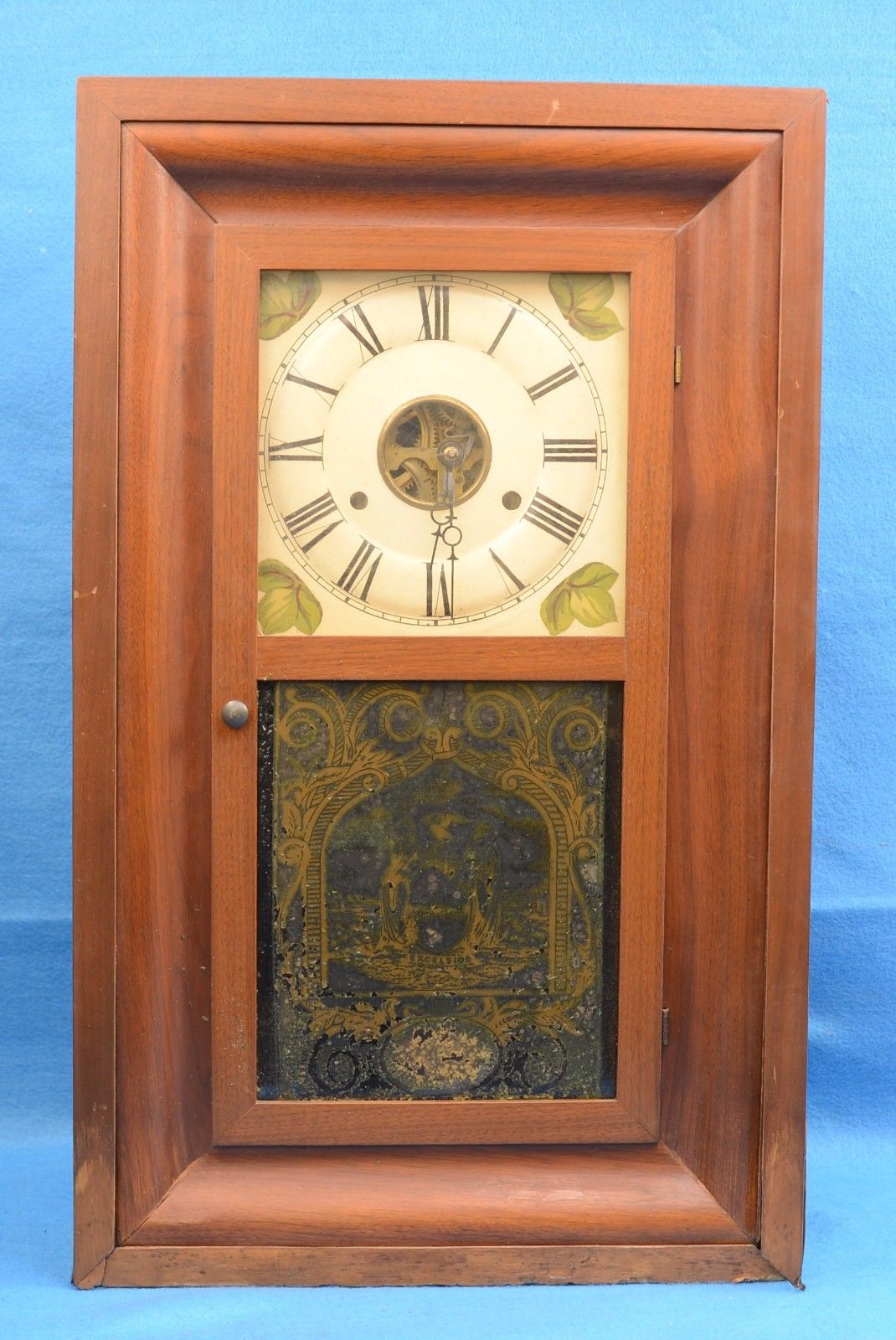 Seth Thomas Vintage Wooden Ogee Wall Clock Antique Antique Price