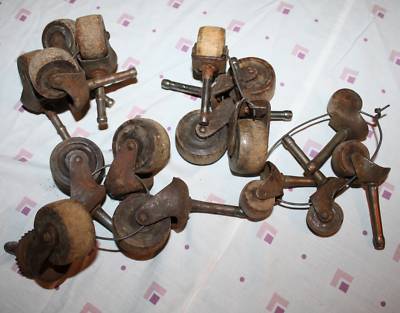  Antique Furniture on 16 Casters For Antique Furniture   Used   Sets Of Four Completed
