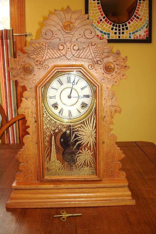 What is the history of the E. Ingraham clock company of Connecticut?