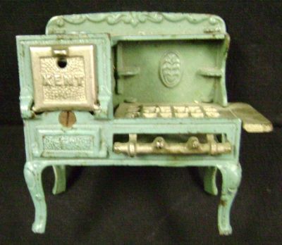 Antiques Ebay on Antique Miniature Toy Cook Stove By Florian
