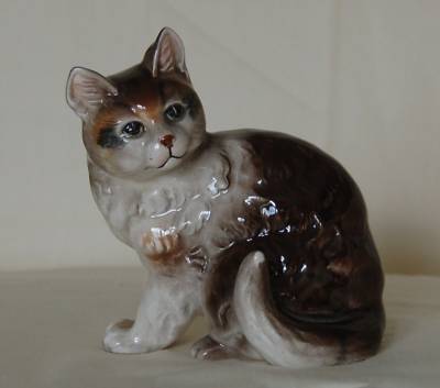 occupied japan cat figurines