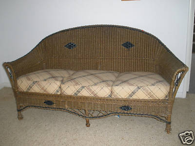  Harbor Wicker Furniture on Grandma S Wicker Couch 1920s Vintage Completed