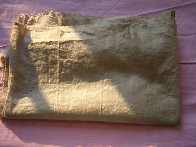 Cent Body Jewelry on Vtg Antique Bisque Doll Clothes Cotton Lining Fabric Completed