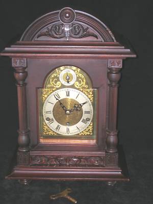Antique German Germany Wall Shelf Bracket Clock Kienzle Completed