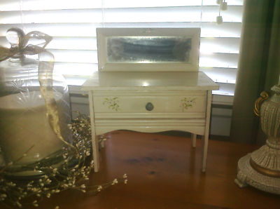 Antique Vintage Furniture on Antique Vintage Doll Dresser Furniture Cabinet Buffet Completed