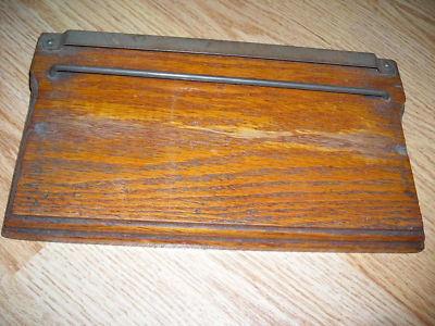 Antique  Furniture on Antique Oak Wood Salv  Furniture Plaque Hamilton Watch Completed