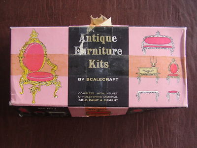 Furniture Antiquing Kits on Antique Furniture Kits By Scalecraft Completed