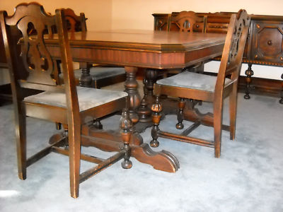Maple Dining Room Furniture on 9pc Antique Dining Room Furniture Pick Up New Jersey Completed