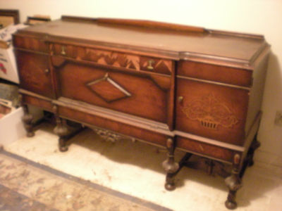 Antique Furniture Antique Sideboard Buffet Server From Rockford