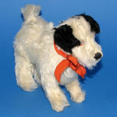 Antiques Ebay on Lovely Antique Alpha Farnell Fox Terrier Toy Dog Completed