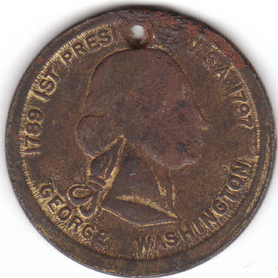 george washington coin 1789 1st token president 1797 completed status antiquesnavigator