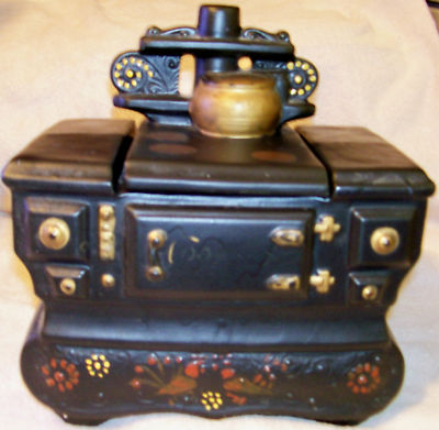 Antiques Ebay on Vintage Mccoy Cookie Jar Antique Stove Pattern