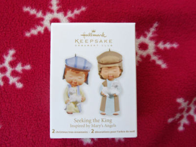 Kings Jewelry Pittsburgh on Seeking The King 2011 Hallmark 2 Ornaments Mary S Angels Completed
