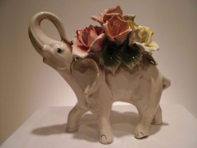 capodimonte porcelain elephant