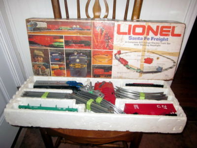 antique electric train set