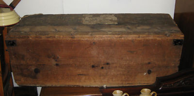 Antique Medical Furniture on Antique Medical Instrument Pine Chest Ny Steamer Line Completed