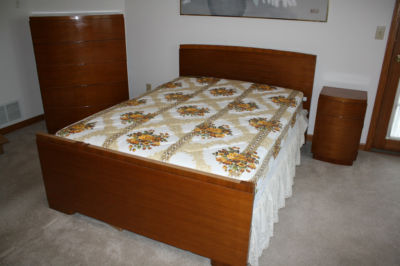 Ebay Bedroom Furniture on Vintage Thomasville Furniture Bedroom Bed Dresser Set Completed