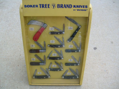 Pics Old Boker Retail Knife Display Cabinet How Were The Knives