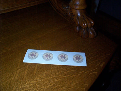 Decals  Wood Furniture on Stickley Furniture Labels Decals See  3 M Decals    Completed