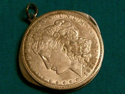 Antiques Ebay on Antique 1921 Silver Dollar Figural Knife Cigar Cutter Completed