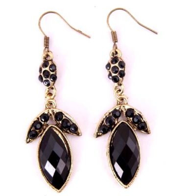 Vintage Jewelry Lots on Fashion Vintage Antique Style Crystal Resin Dangle Earrings Jewelry