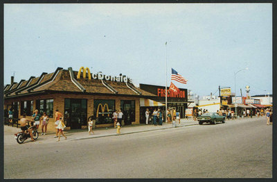 mcdonald mcdonalds restaurant vintage 1970s drive glasses inn things choose board stores