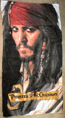 Pirates Of The Caribbean Towel