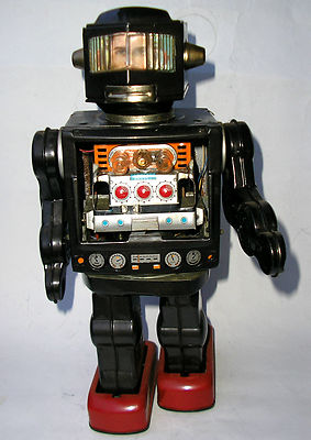 vintage toy robots 1960s