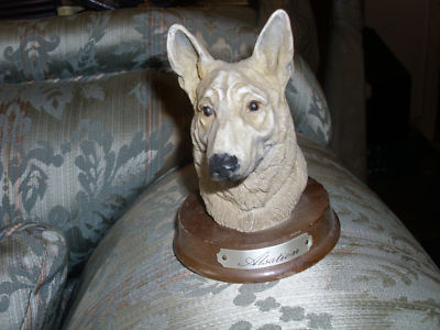 alsatian dog ornament