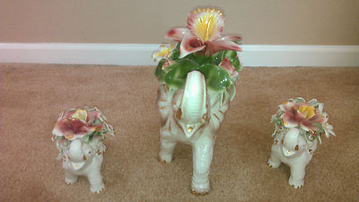 capodimonte porcelain elephant