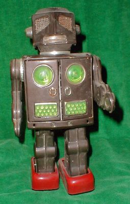 vintage toy robots 1960s