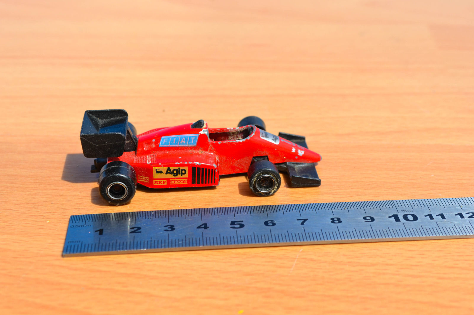 Antique Toy Car 1980's Majorette Ferrari F1 Formula 1 Race Car