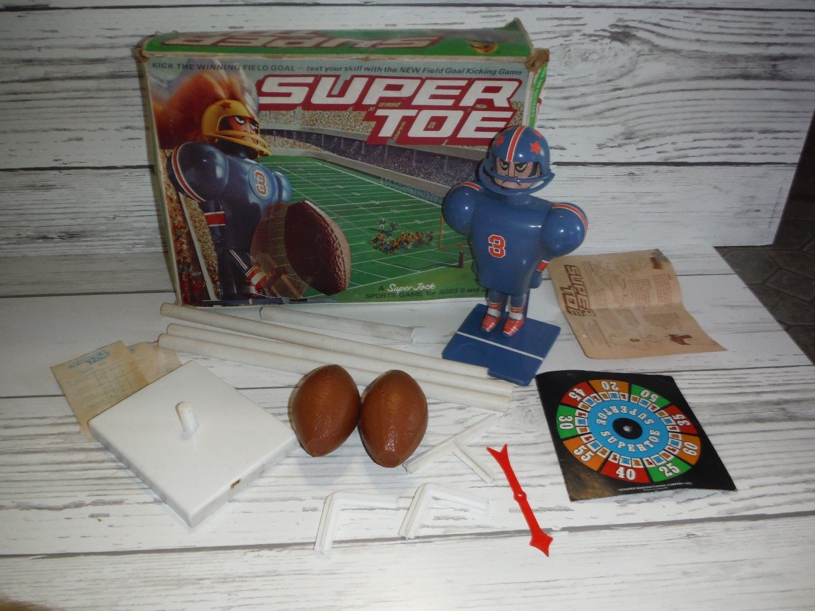 plastic football toy box