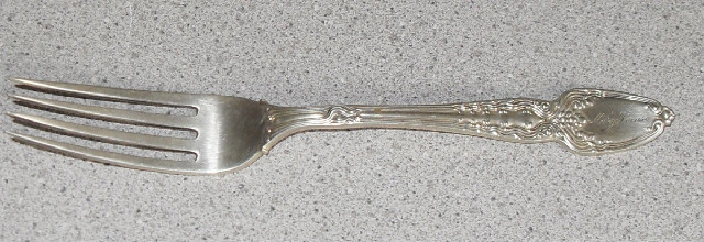 Tiffany broom fork 1905 monogramed