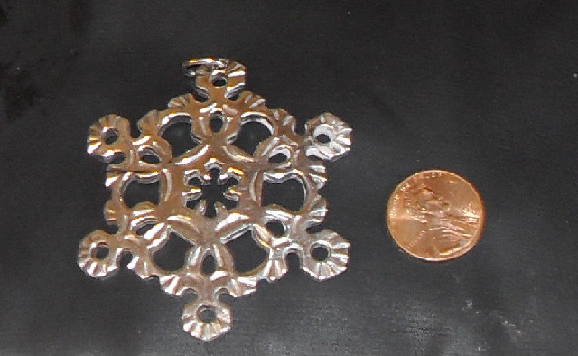 Reed & Barton snowflake silver & numbered