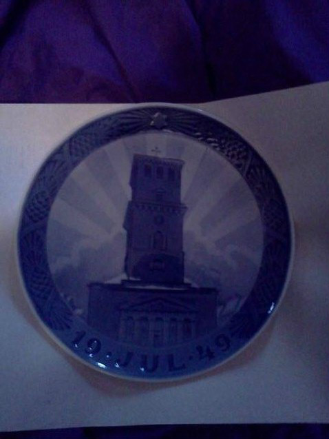 1949 Royal Copenhagen Christmas Plate