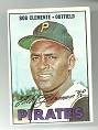 Topps 1967 Clemente Baseball Card