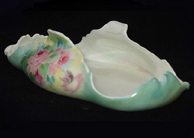 Victorian Antique Porcelain Toast Tray by Tressemann Vogt Limoge