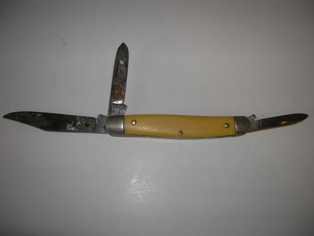 vintage kutmaster pocket knife usa r1