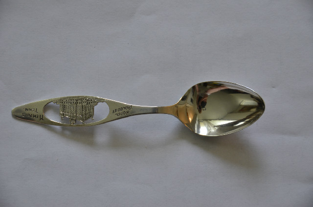 Sterling Silver Collectible Spoon - Hotel Peabody, Memphis Tenne