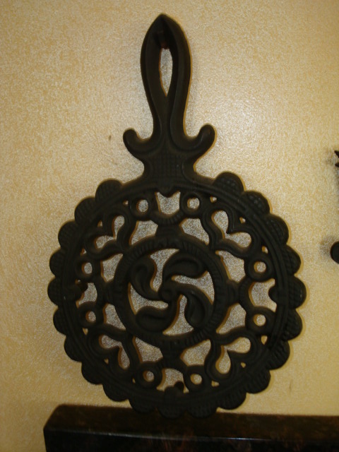 wood stove trivet