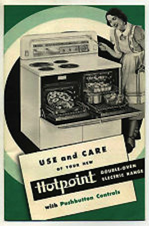 1948 Hotpoint Doube-oven Electric Range model RD5