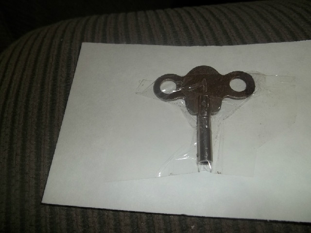 Vintage Clock Key